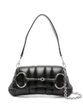 Gucci small Horsebit Chain shoulder bag - Black