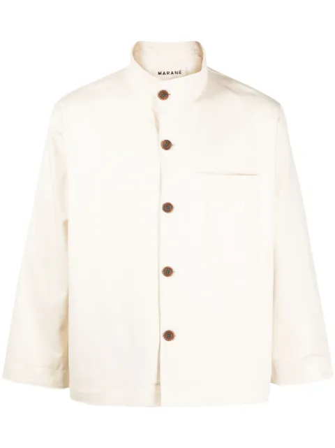Marané funnel-neck shirt jacket 