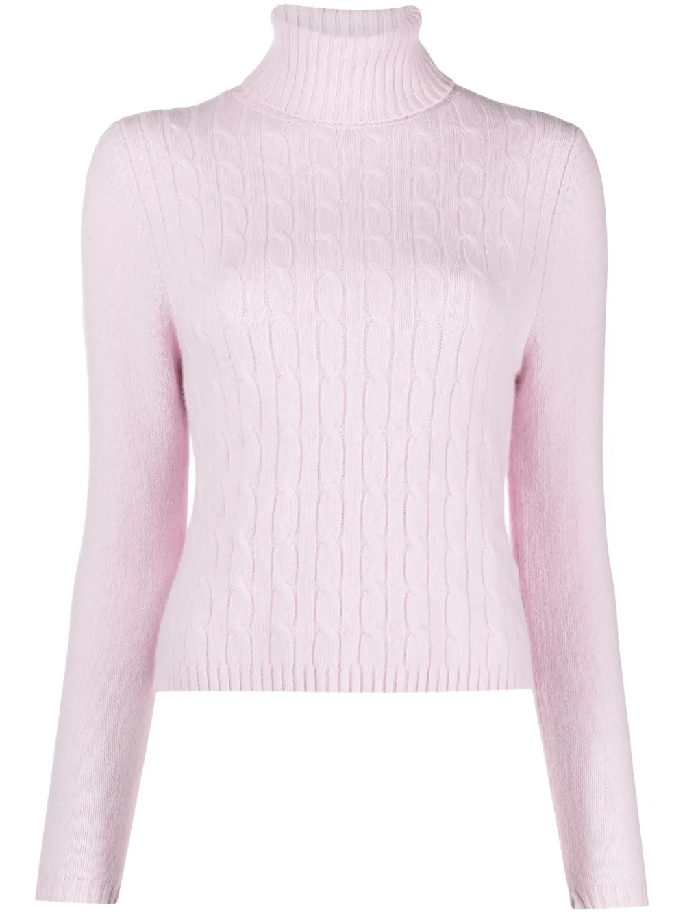Allude Kabelgebreide coltrui Roze