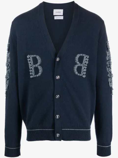 Barrie Cardigan de tricô 3D em cashmere
