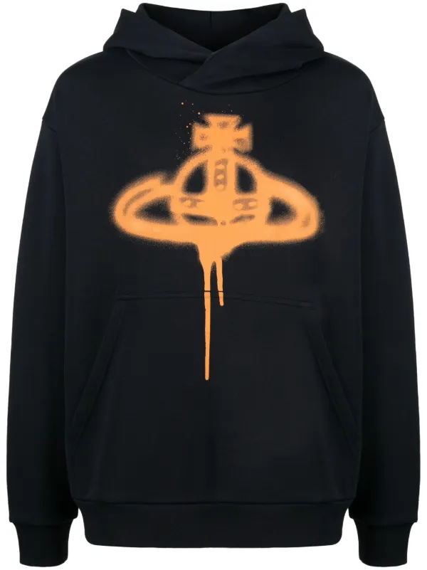 Vivienne Westwood Orb-print Cotton Hoodie - Farfetch