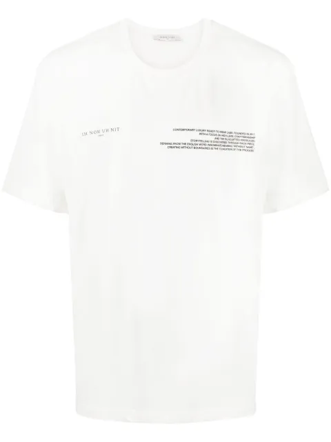 Ih Nom Uh Nit slogan-print jersey T-shirt