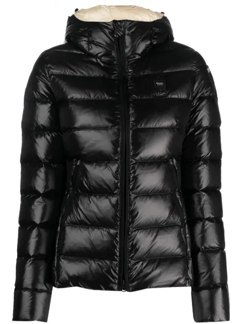 Blauer hooded padded puffer jacket