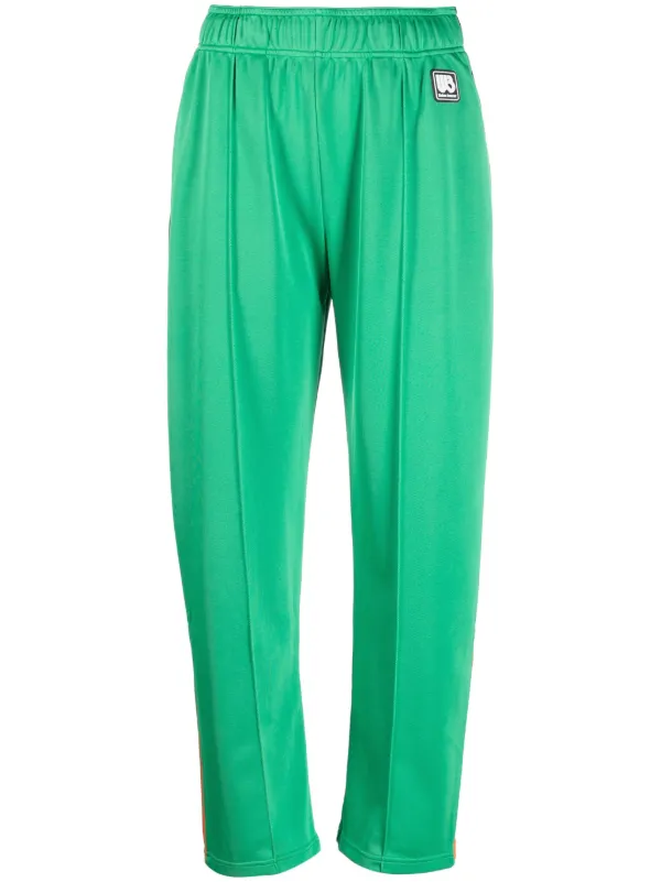 Wales Bonner Logo-patch Track Pants in Green