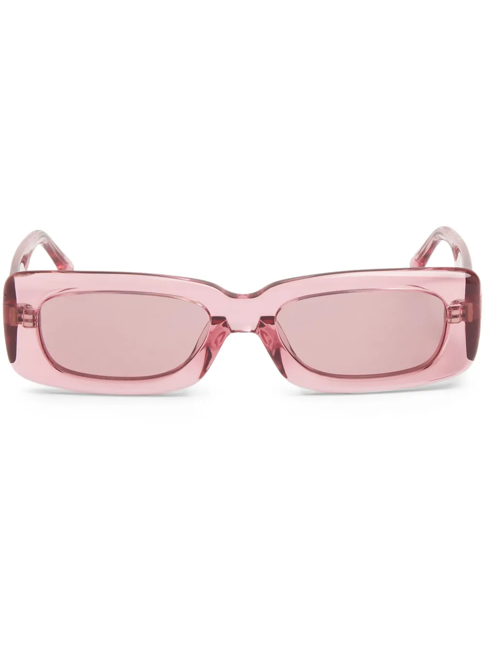 Linda Farrow x The Attico Marfa zonnebril Roze