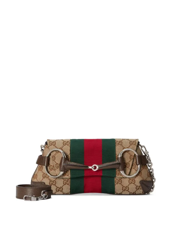 Gucci ホースビット チェーン ショルダーバッグ S - Farfetch