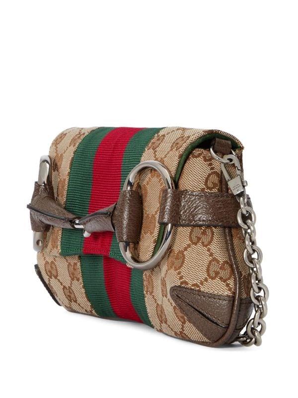 Gucci Small Horsebit Chain Shoulder Bag