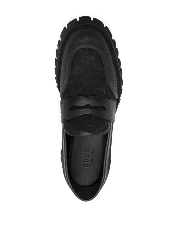 Gucci GG Supreme Canvas Loafers - Farfetch