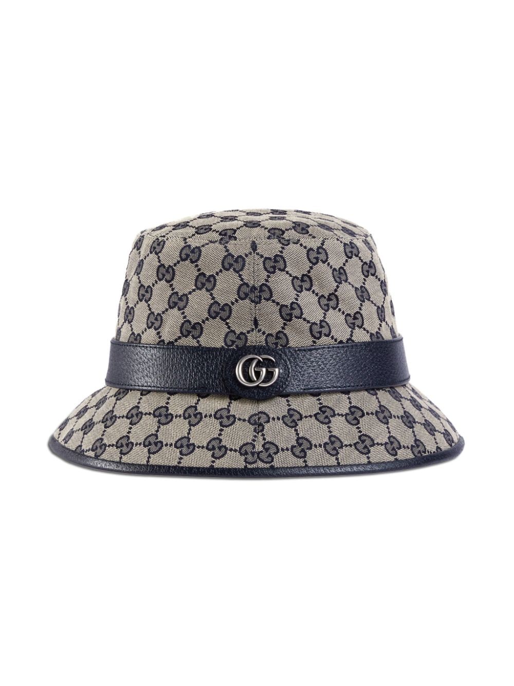 Shop Gucci Gg Supreme Canvas Bucket Hat In Blue
