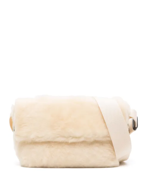 Jil Sander 抓绒纹理斜挎包