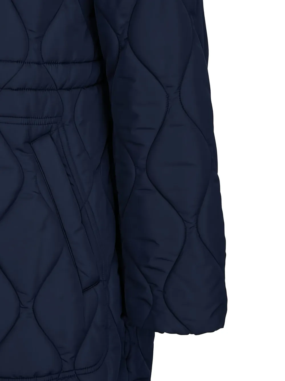 Geox Gewatteerde jas met capuchon Blauw