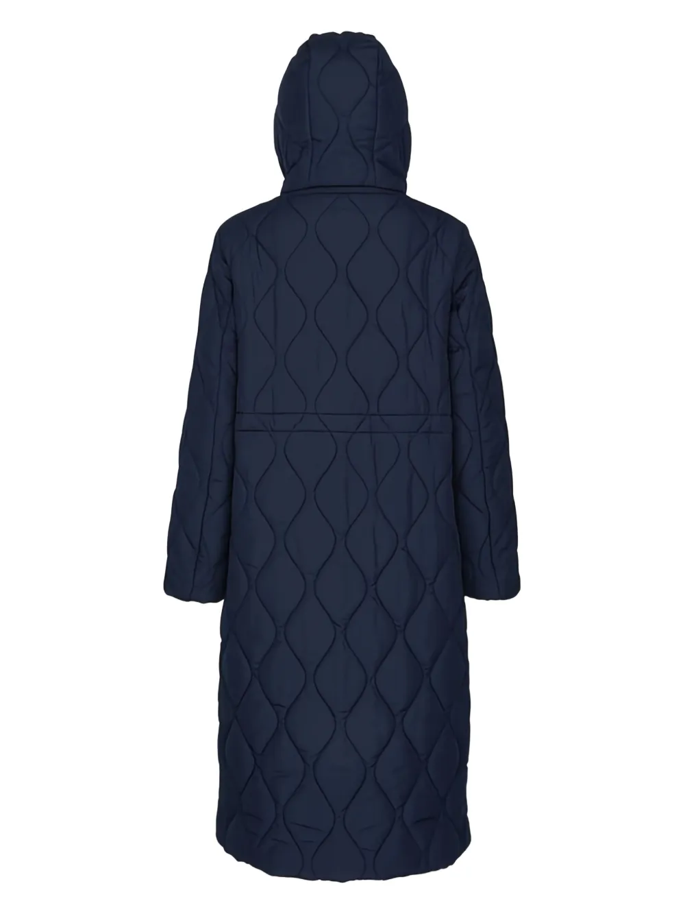 Geox Gewatteerde jas met capuchon Blauw