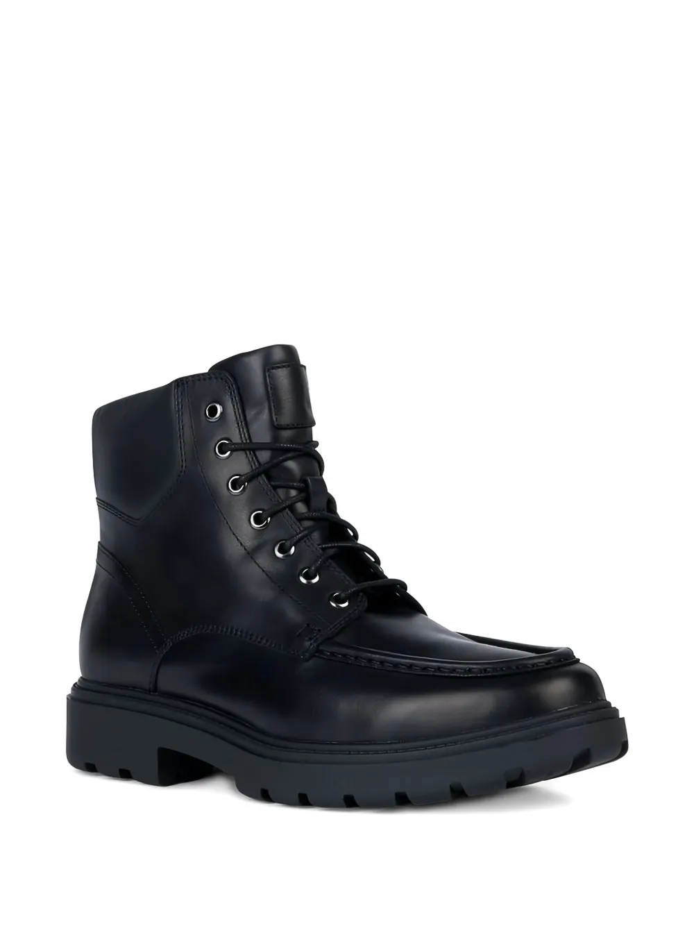 Geox lace-up leather boots | Biker Boots | Image 2