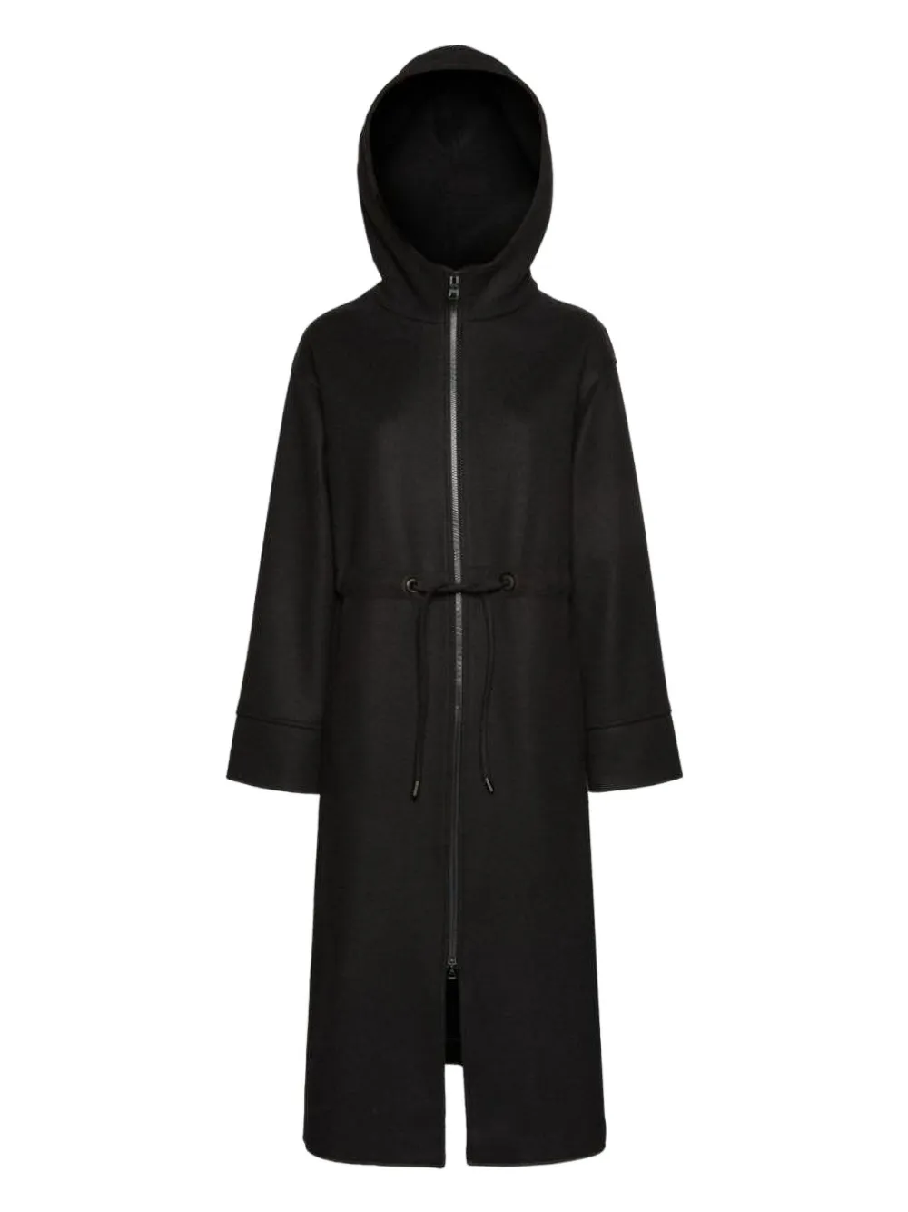 Geox Doralea hooded drawstring coat | noir | Image 1