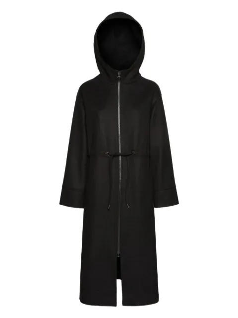 Geox Doralea hooded drawstring coat