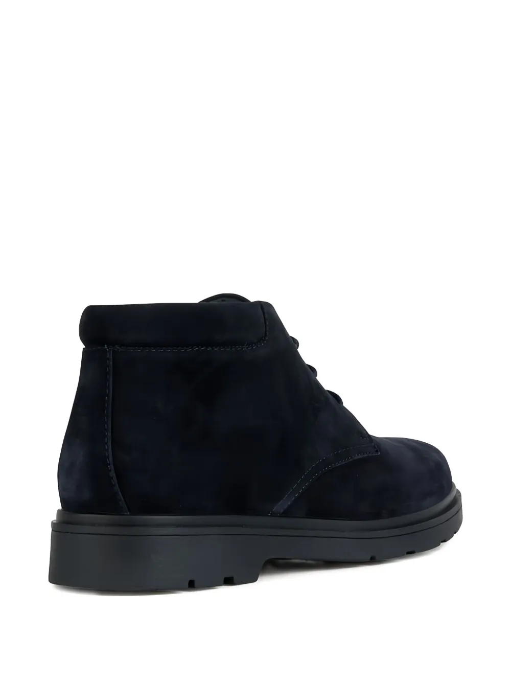 Geox lace-up suede boots Blue