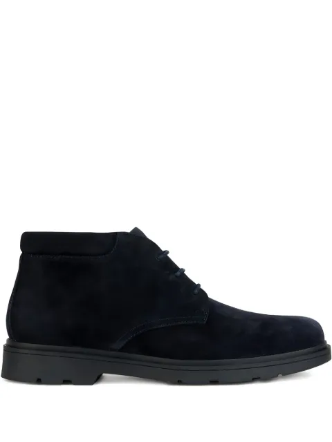 Geox lace-up suede boots