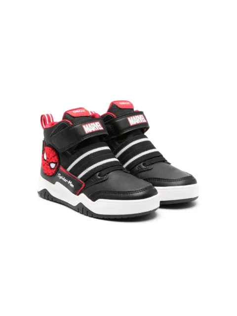 Geox Kids tenis altos Perth de Geox Kids x Marvel