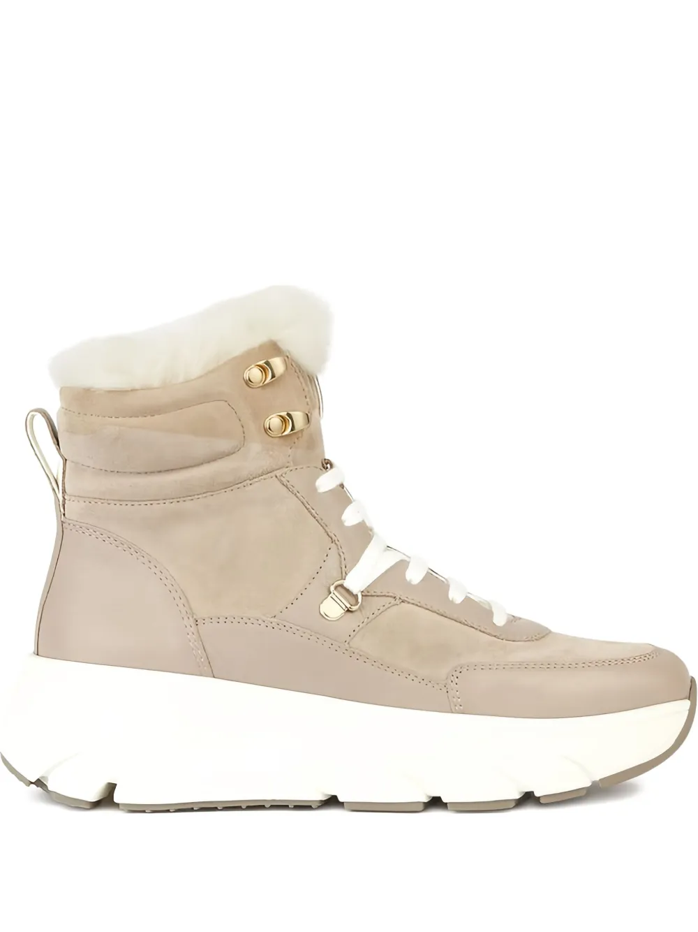 Geox lace-up boots Neutrals