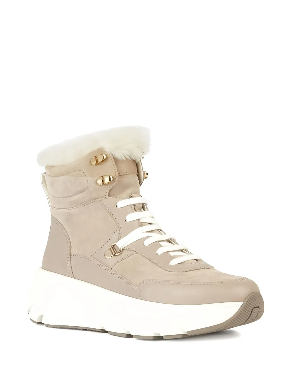 Geox lace-up boots Neutrals