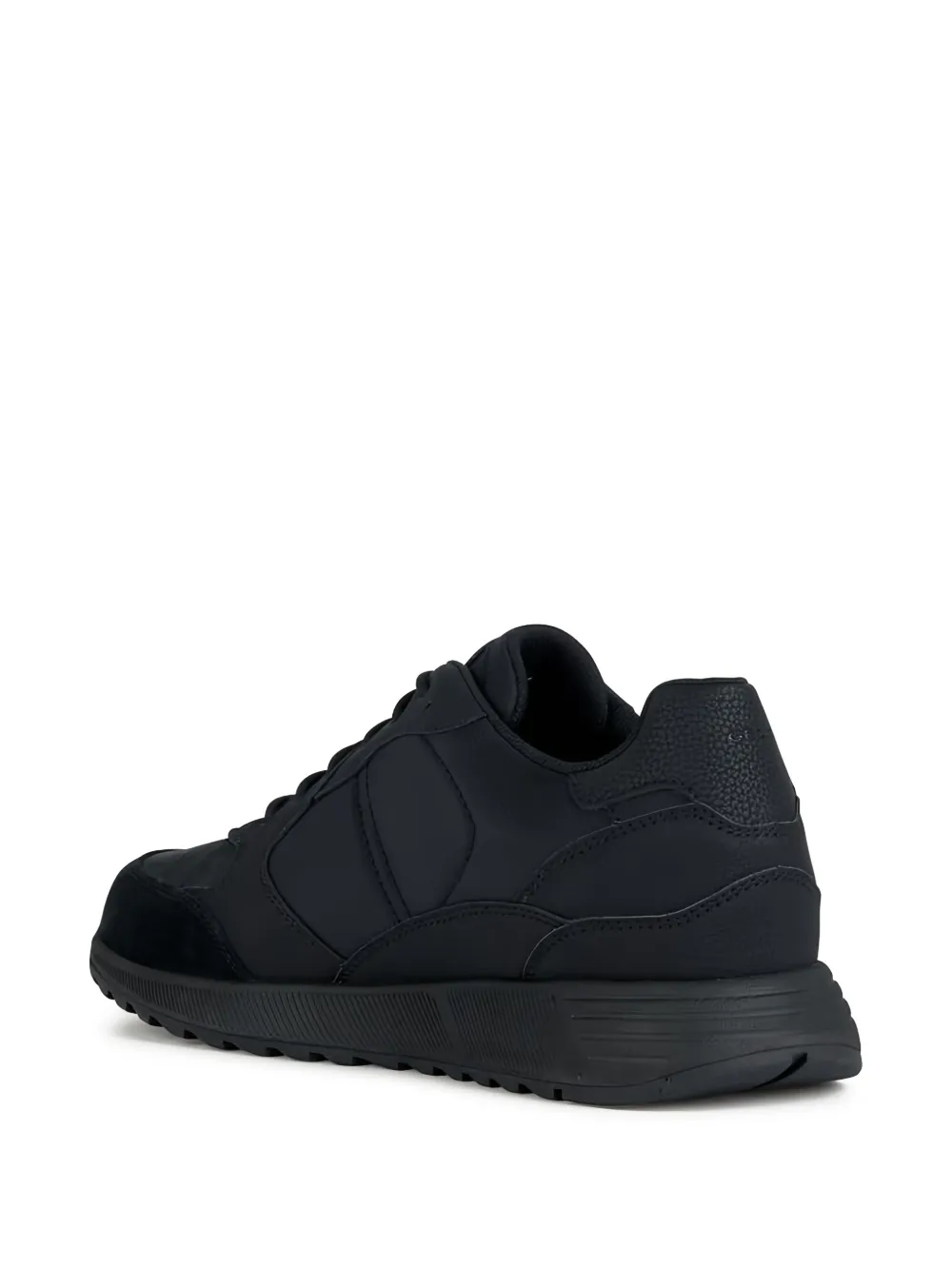 Geox panelled trainers Black