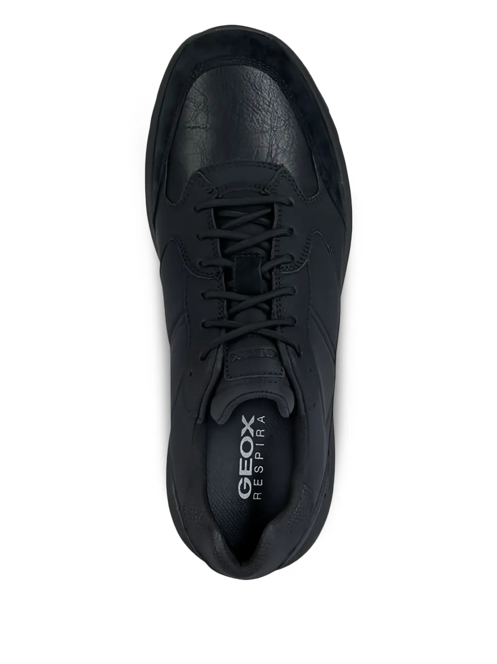 Geox panelled trainers Black