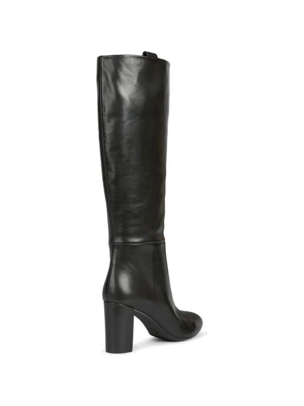 Geox 80 mm Pheby knielaarzen met blokhak Zwart