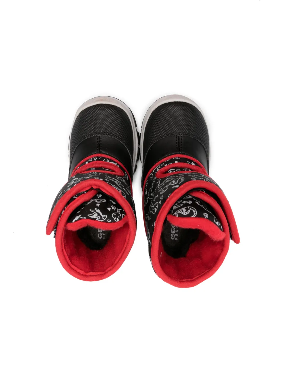 Geox Flanfil Abx Waterproof Boots In Black