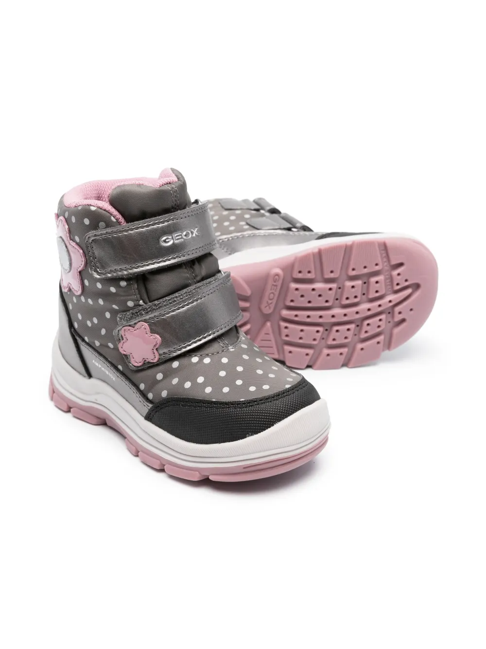 Geox Kids Flanfil ABX polka-dot boots | Ankle Boots | Image 2