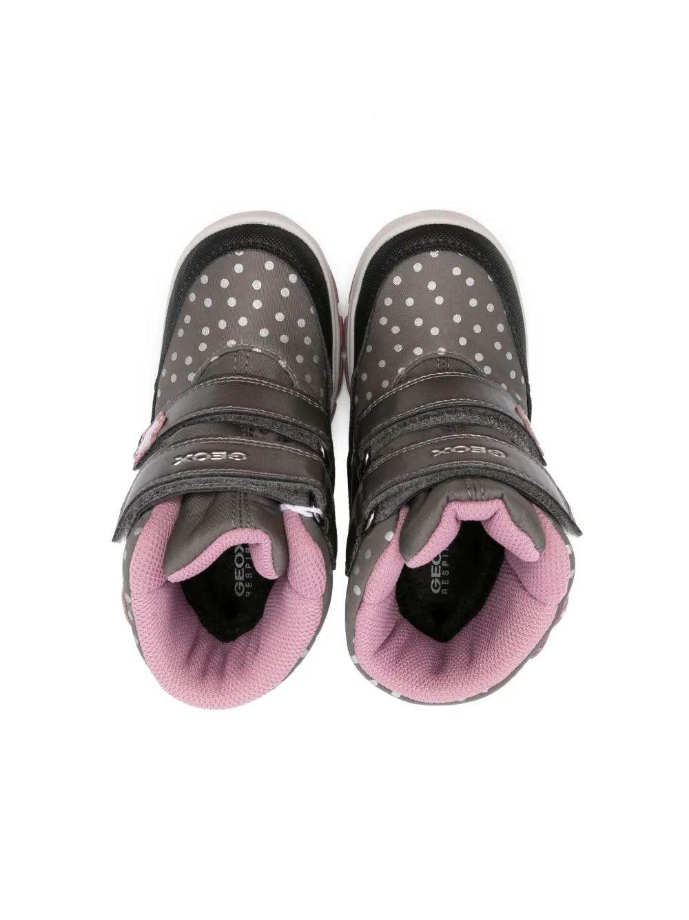 Geox Kids Flanfil ABX laarzen met stippen Grijs