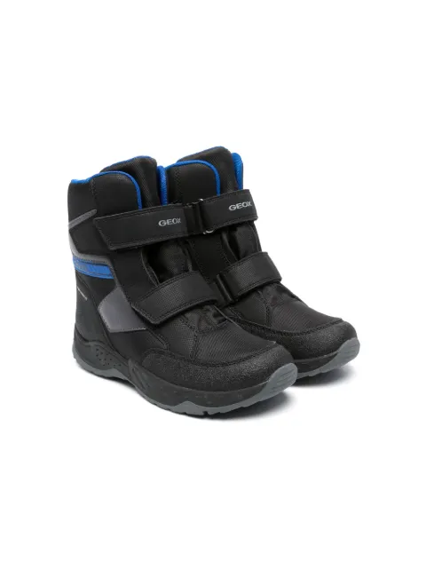 Geox Kids Sentiero Abx touch-strap ankle boots