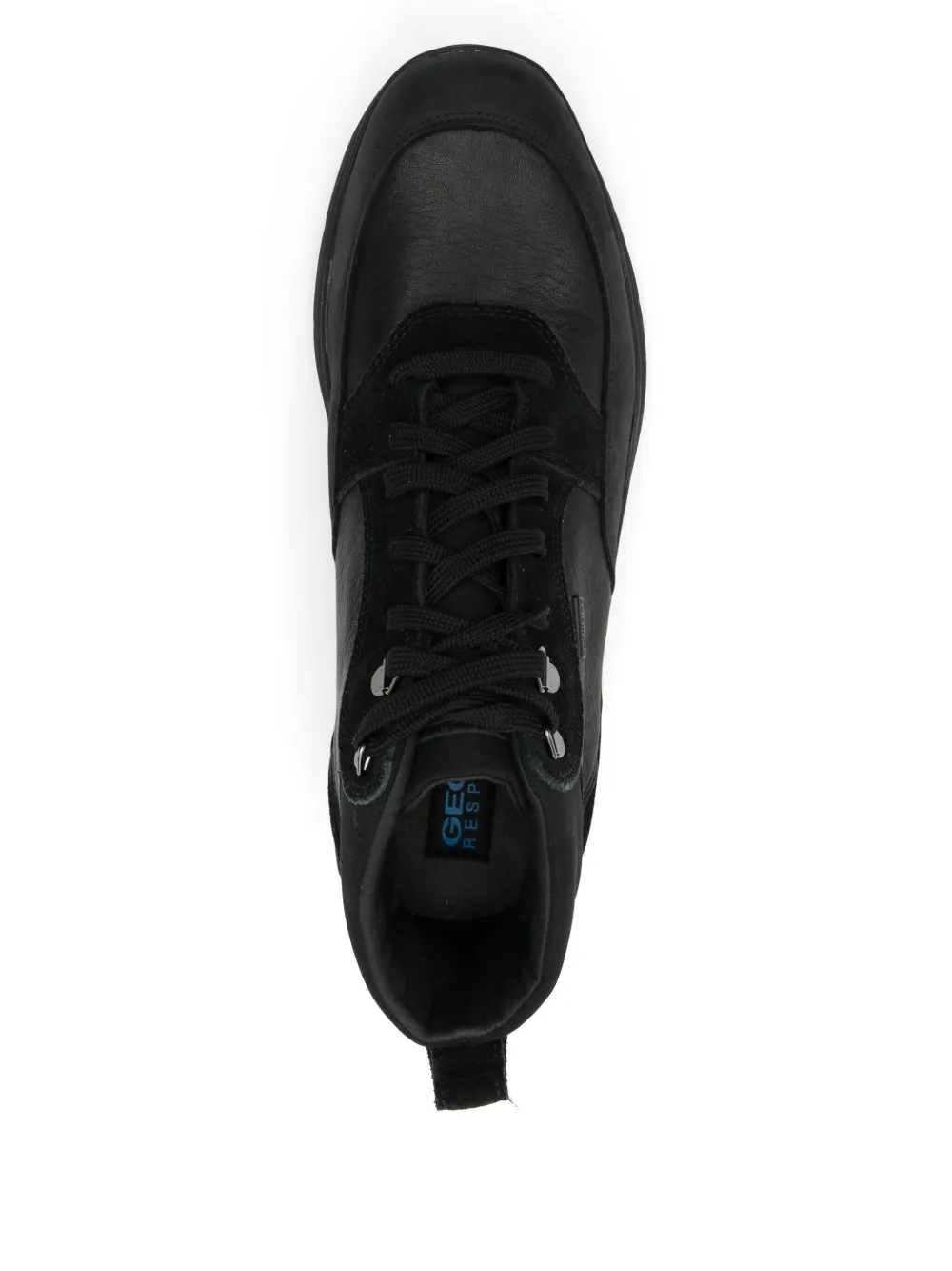 Geox 30mm Spherica biker boots Black