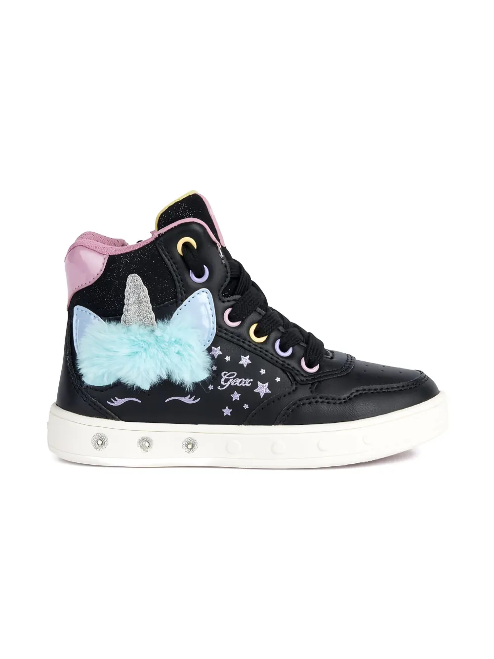 Geox Skylin Sneakers In Black