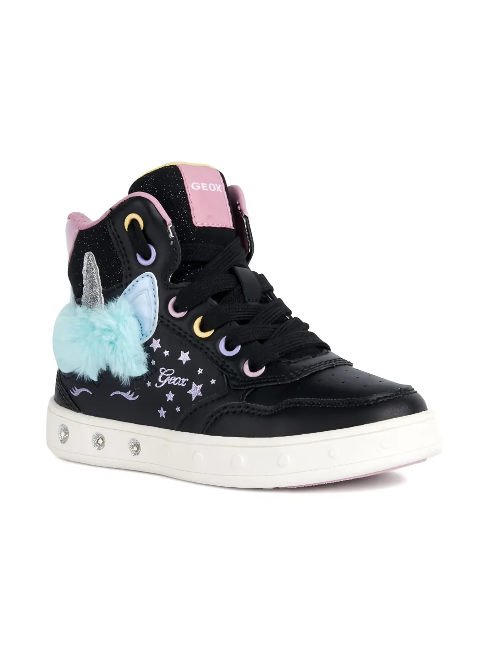 Geox Skylin Sneakers In Black