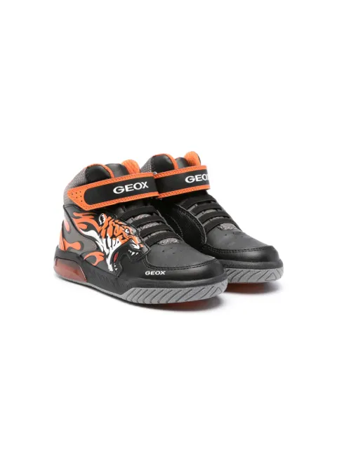 Geox Kids Inek lace-up ankle boots