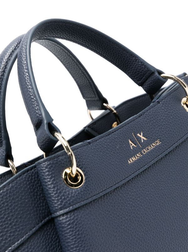 Armani Exchange Polyester Tote Bag - Size OneSize, Black