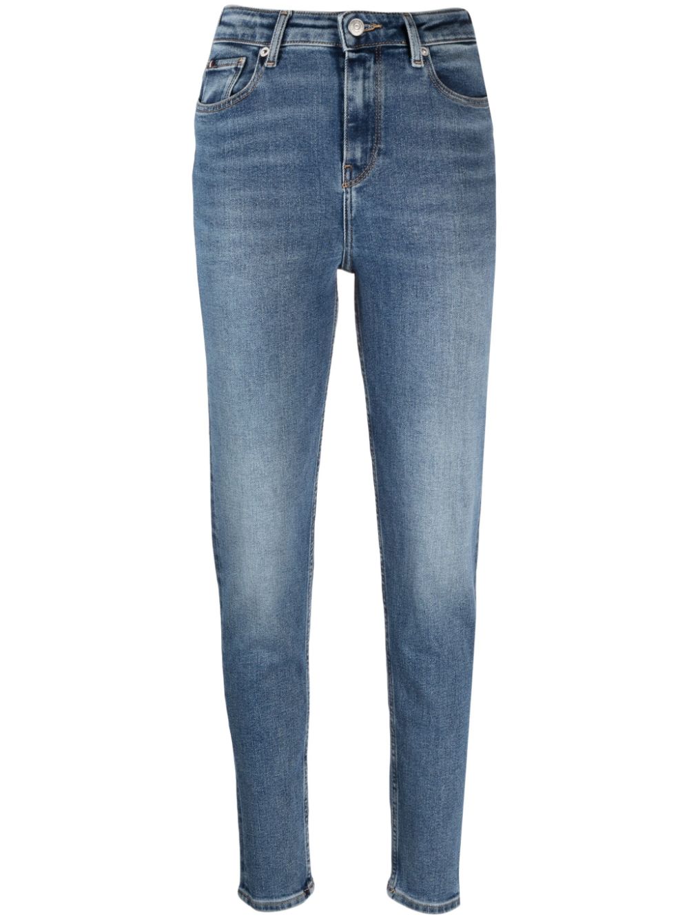 TOMMY HILFIGER GRAMERCY HIGH-RISE TAPERED JEANS