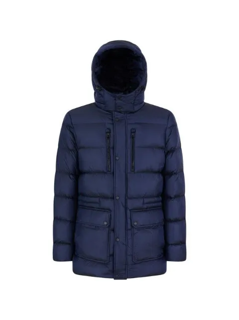 Geox quilted hooded jacket
