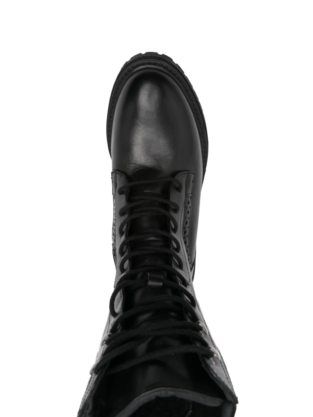 Geox 40mm Iridea combat boots Black