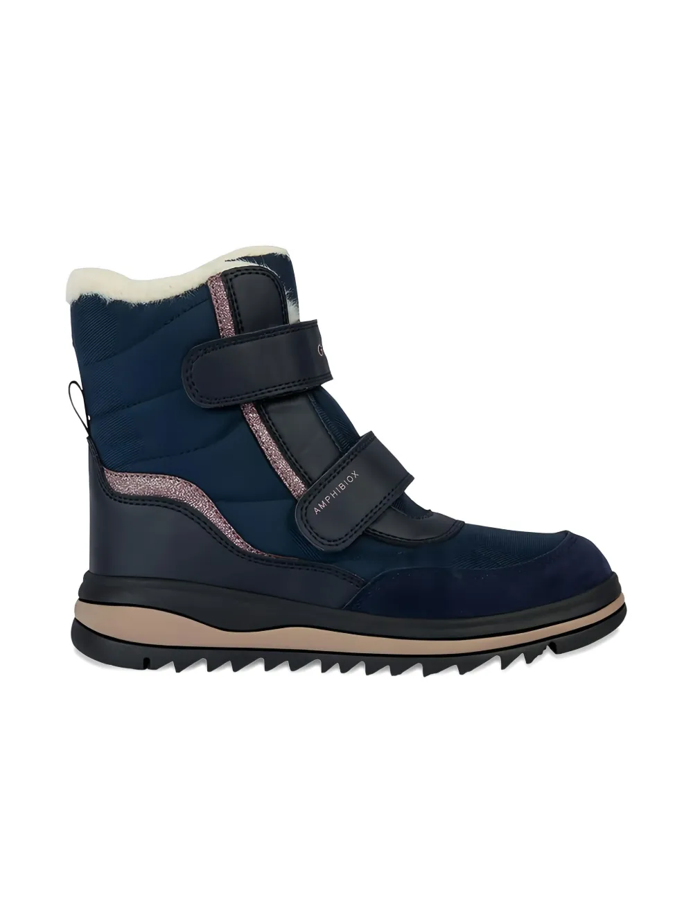 Geox Kids quilted boots Blauw