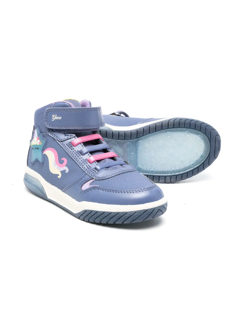 Geox Kids Inek sneakers Blue