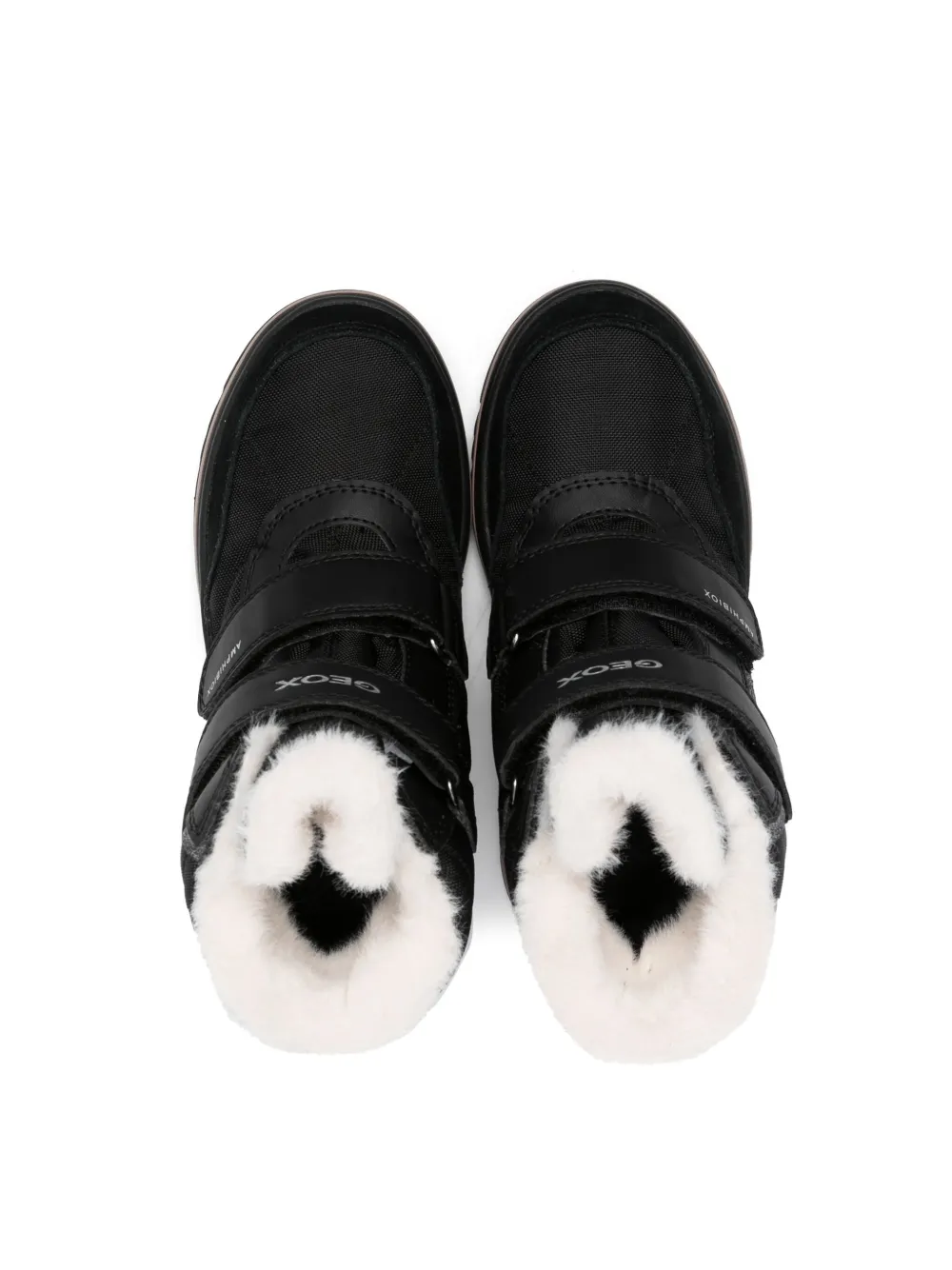 Geox Adelhide Panelled Boots In Black