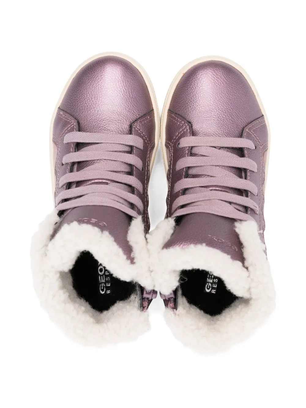 Geox Kids Theleven ankle boots Paars