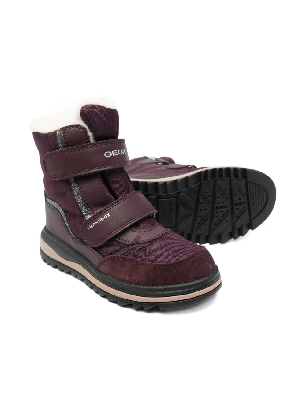 Geox Kids Adelhide boots Red