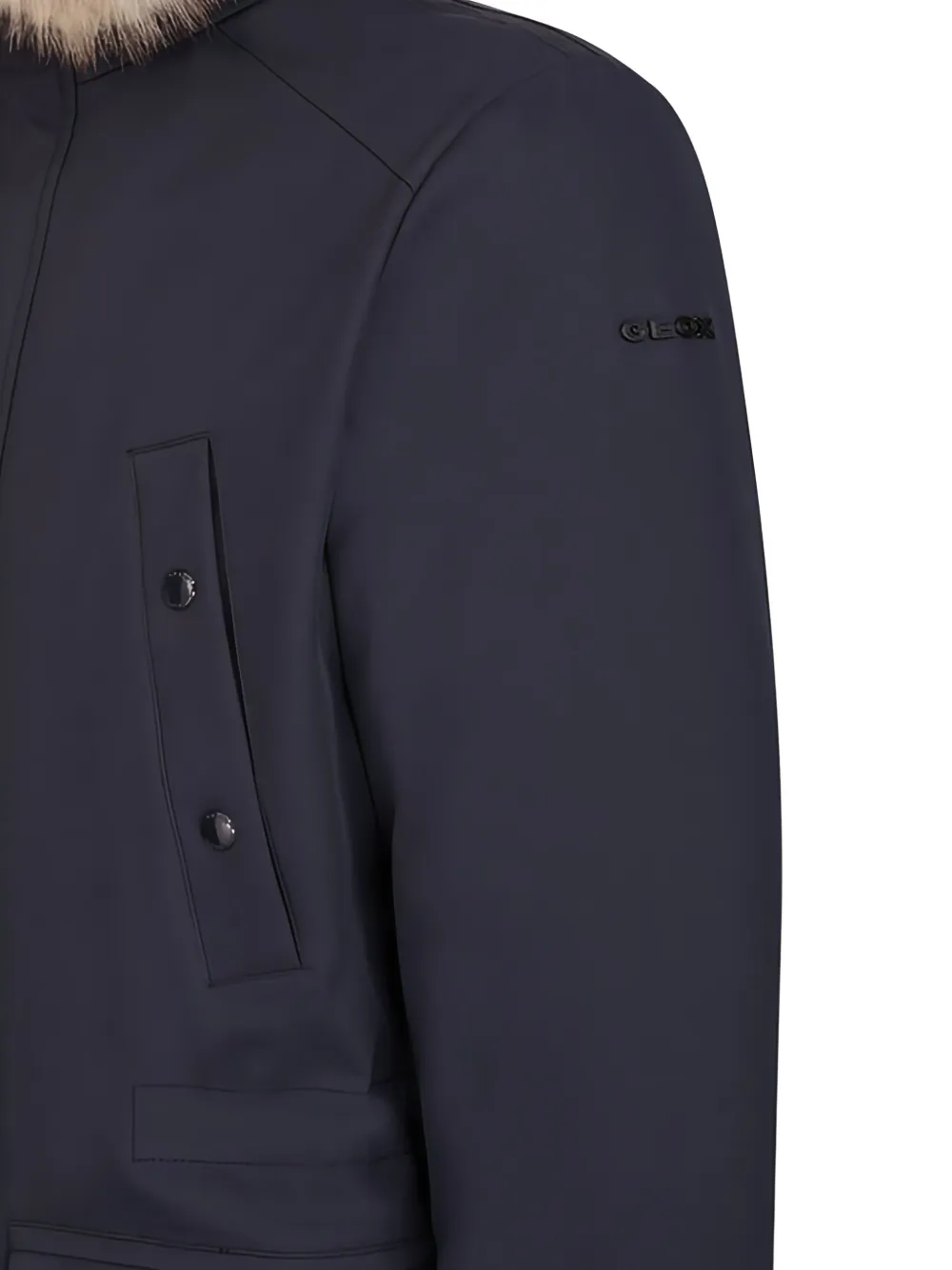 Geox Norwolk hooded jacket Blauw