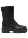 Geox 40mm leather Chelsea ankle boots - Black