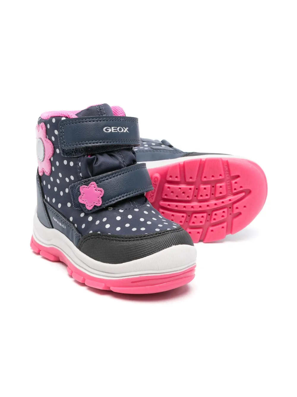 Geox Kids Flanfill laarzen Blauw