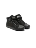 Geox Kids Kalispera star-print sneakers - Black