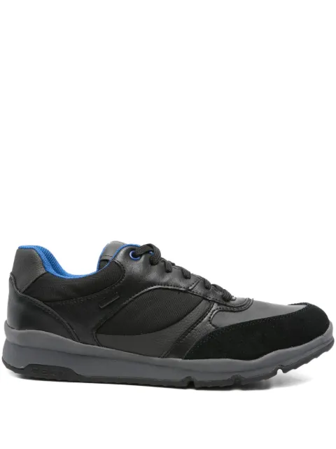 Geox Sandford leather panelled sneakers