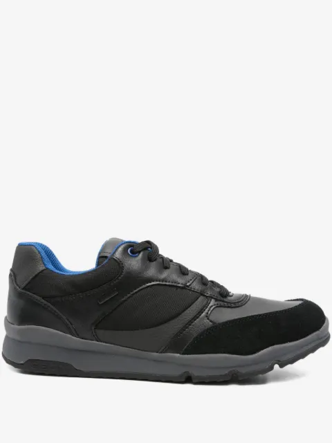 Geox Sandford leather panelled sneakers